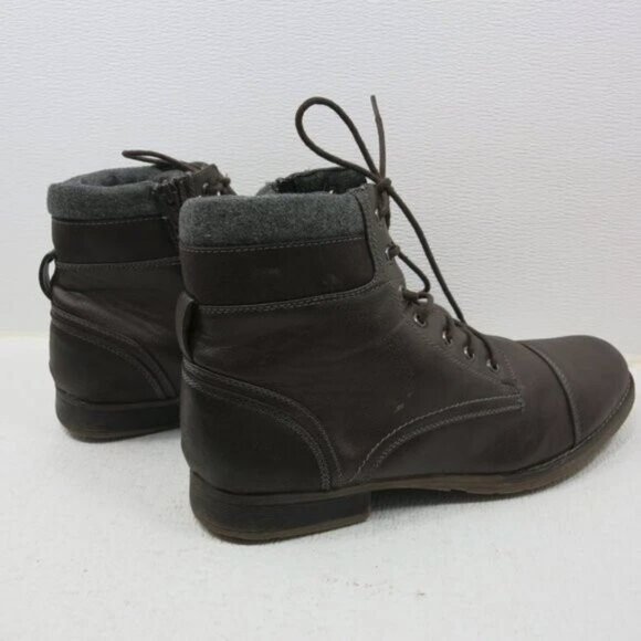 Steve Madden Leather Cap Toe Insulated Men\'s Boots Shoe Footwear Cold Weather 12 main image 5